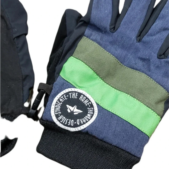 Rome SDS Blue Winter Gloves S - Picture 2 of 6